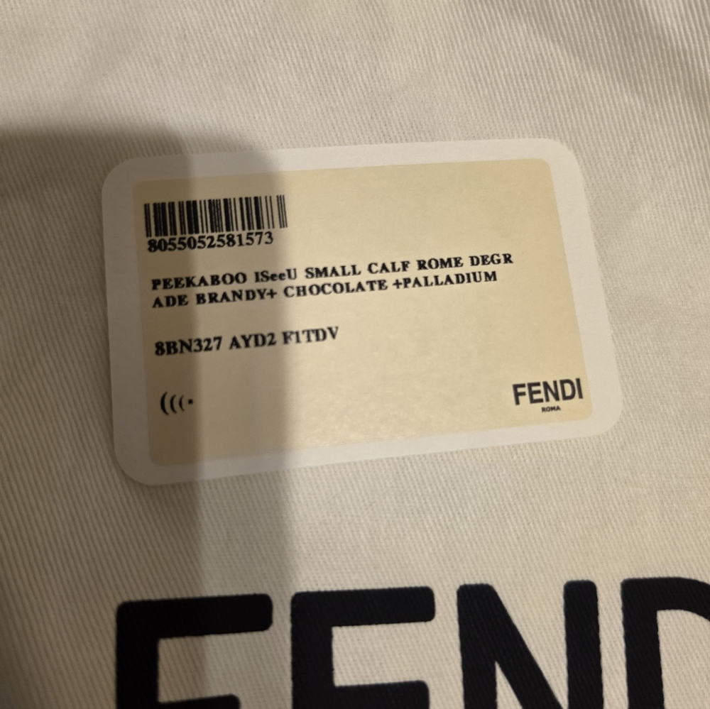 NEW Fendi Peekaboo ISeeU Small Bag - Picture 10 of 13